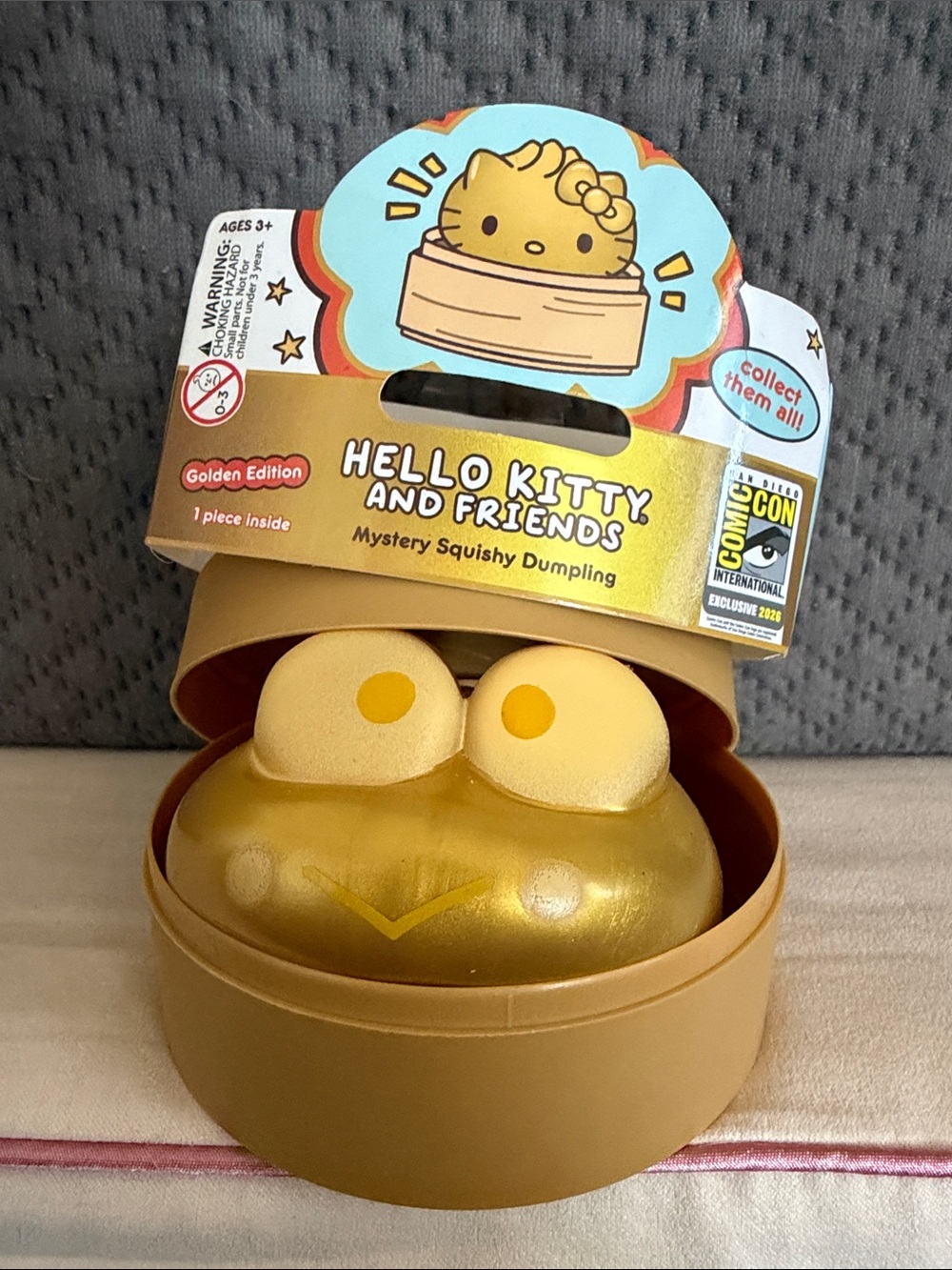 Hello kitty & friends Edition Mystery Squishy Dumpling - confirmed Keroppi